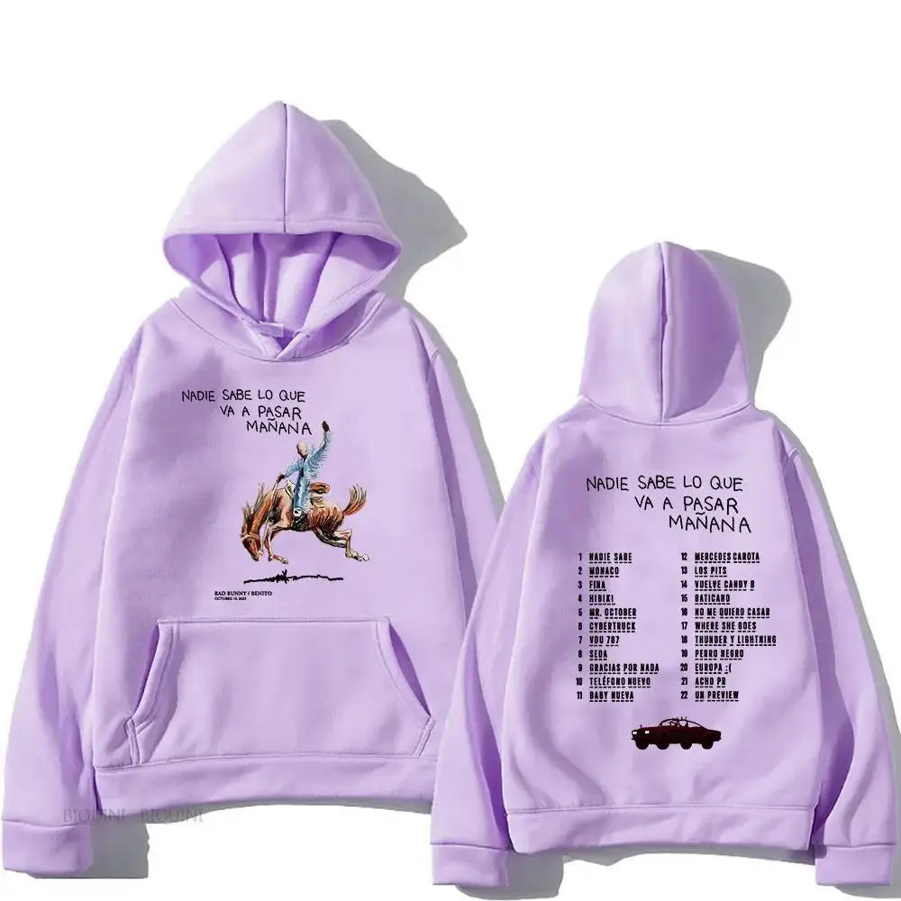 Hoodies Nadie Sabe Lo Que Va Pasar Manana Album