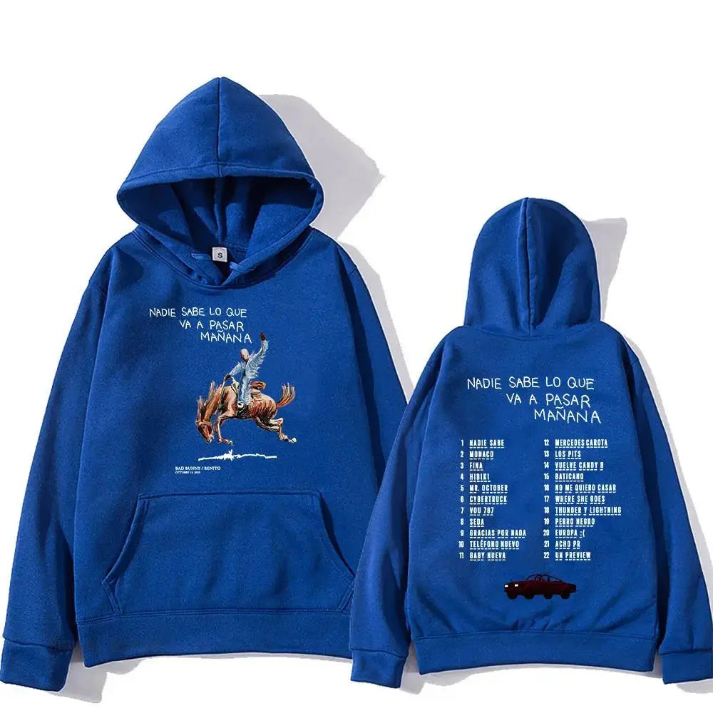 Hoodies Nadie Sabe Lo Que Va Pasar Manana Album
