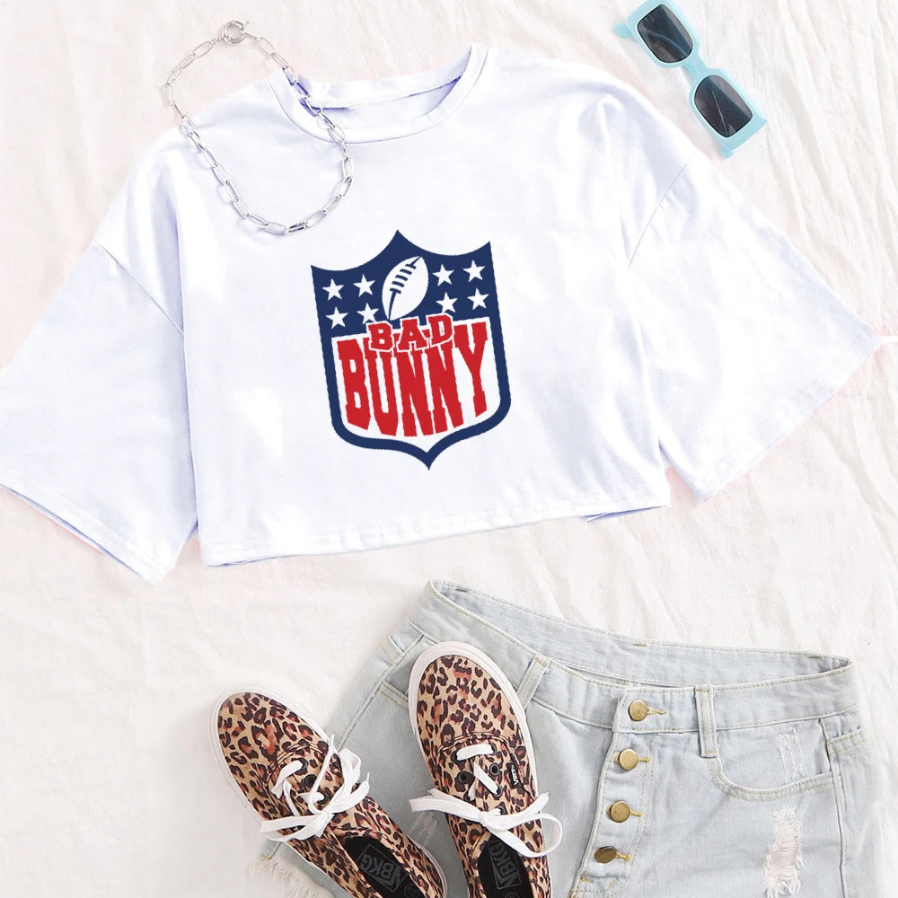 Super Bowl Crop Top