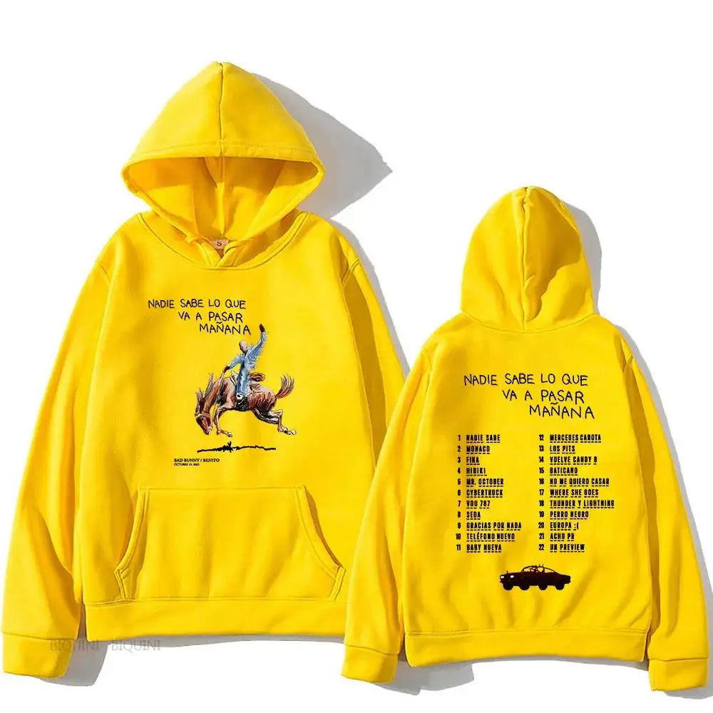 Hoodies Nadie Sabe Lo Que Va Pasar Manana Album
