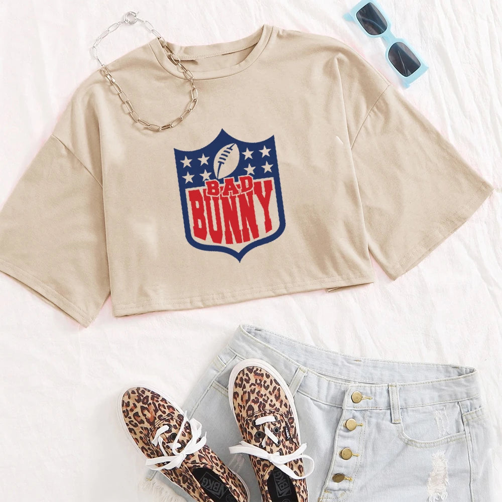 Super Bowl Crop Top