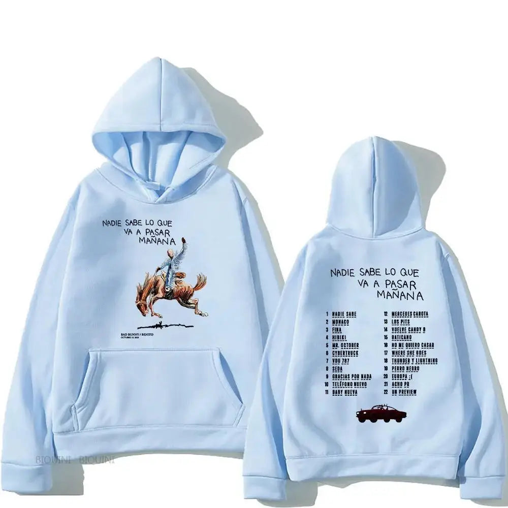 Hoodies Nadie Sabe Lo Que Va Pasar Manana Album