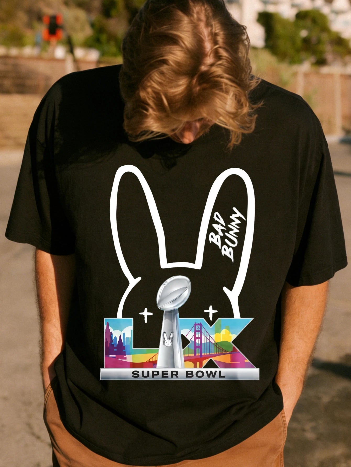 Oversized T-Shirt Super Bowl