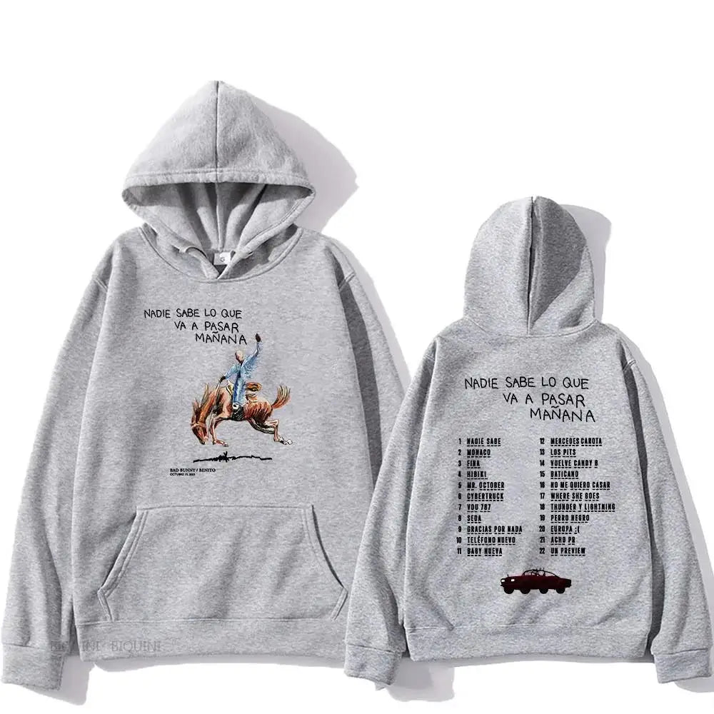 Hoodies Nadie Sabe Lo Que Va Pasar Manana Album